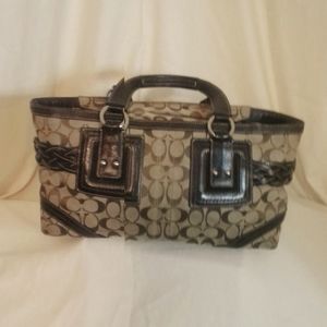 Unique adjustable Coach Purse